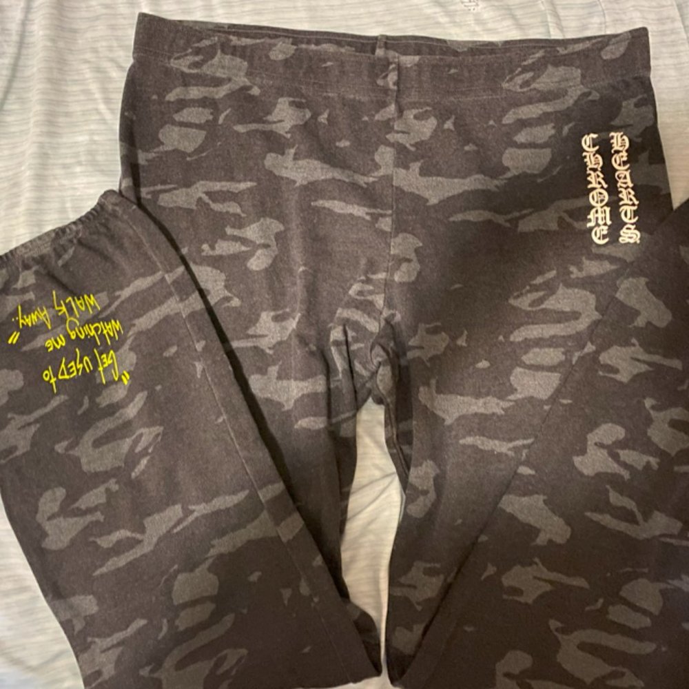 Chrome Hearts sweatpants joggers camo RARE